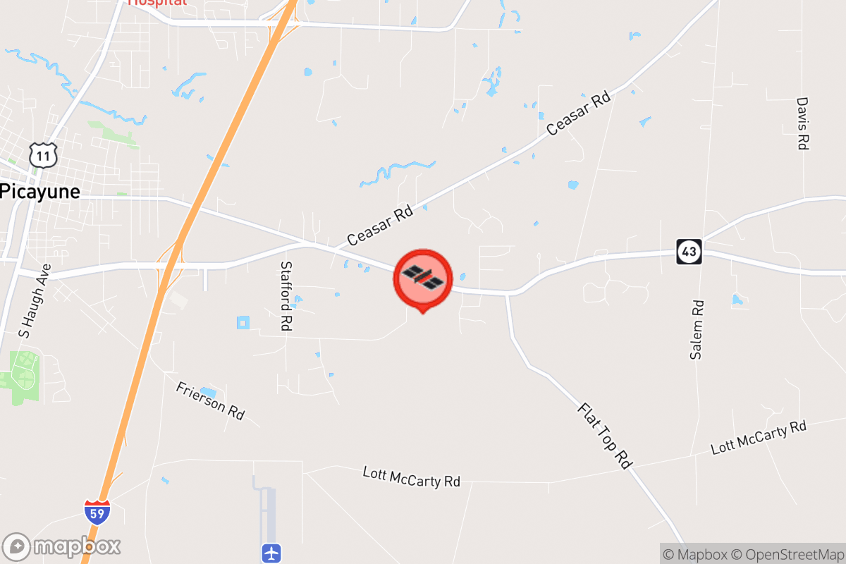 Static map screenshot of the place