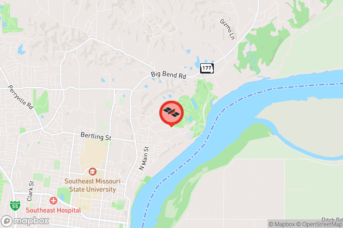 Static map screenshot of the place