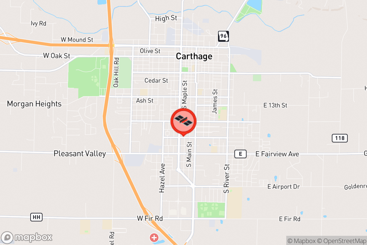 Static map screenshot of the place