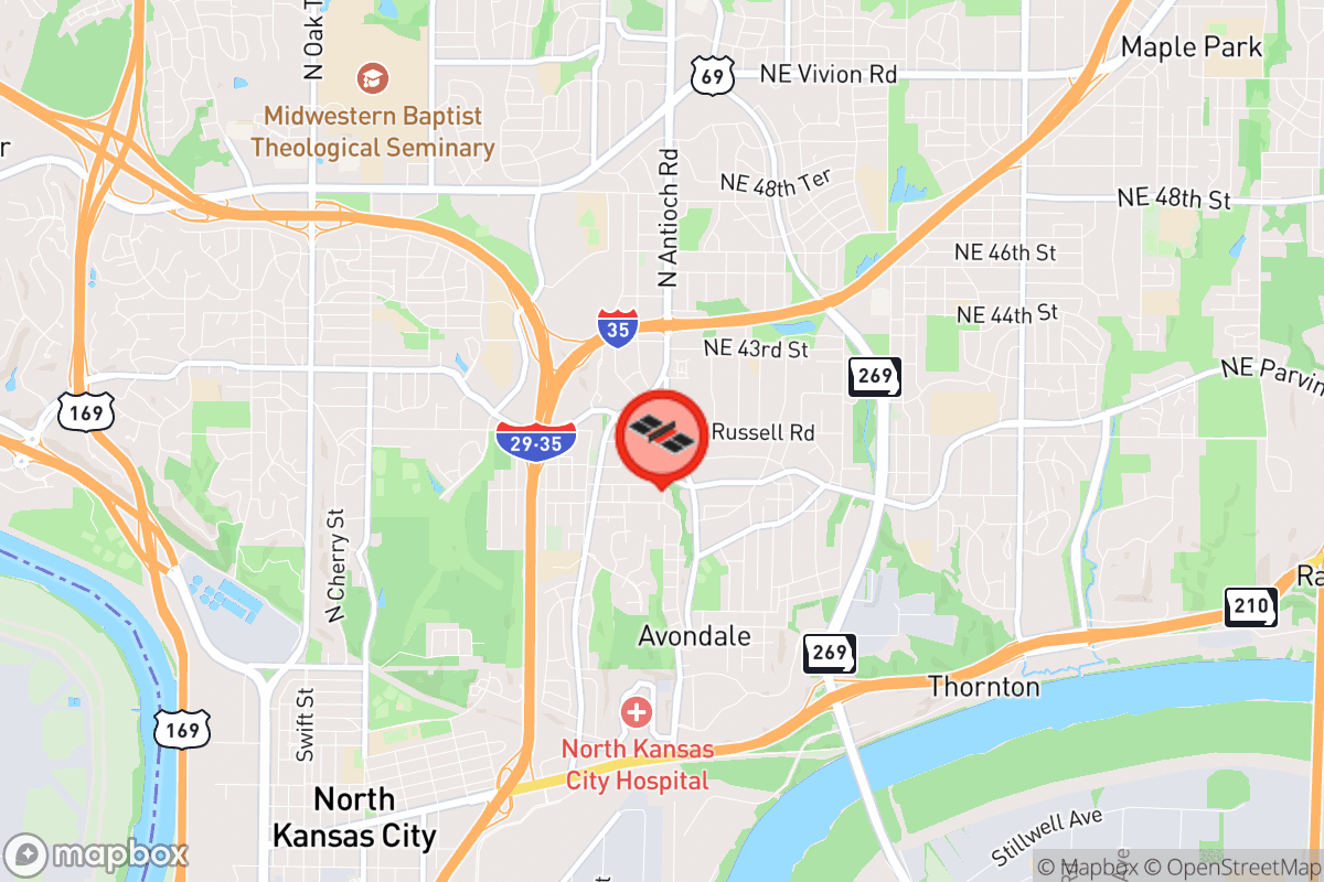 Static map screenshot of the place