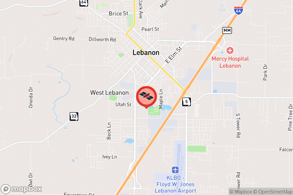 Static map screenshot of the place