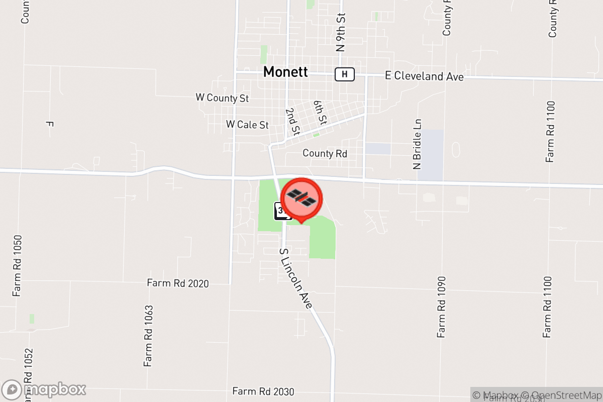 Static map screenshot of the place