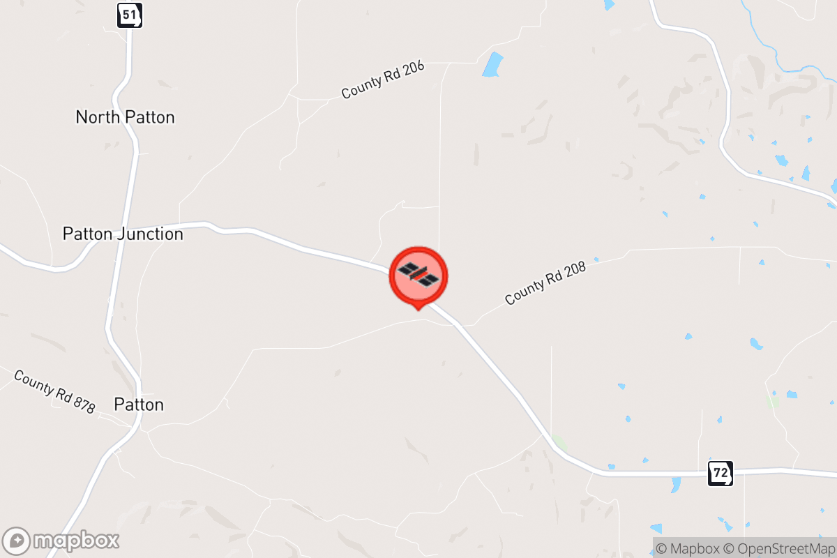 Static map screenshot of the place