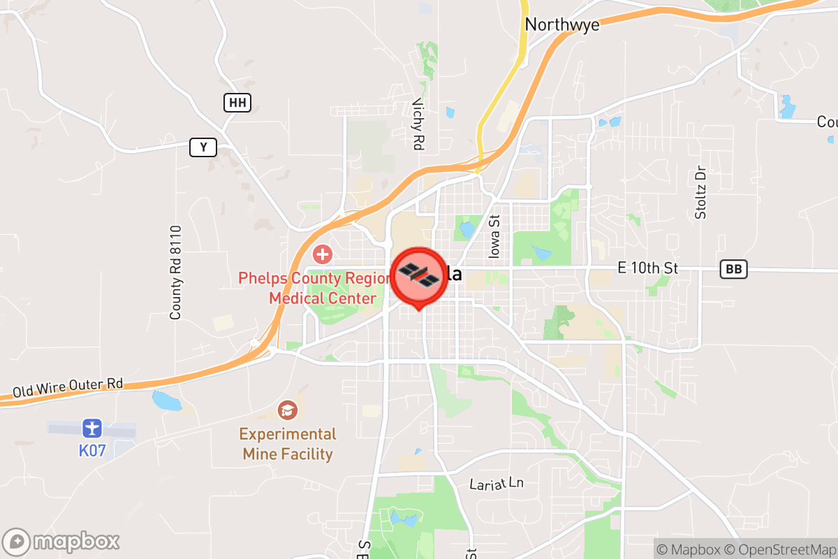 Static map screenshot of the place