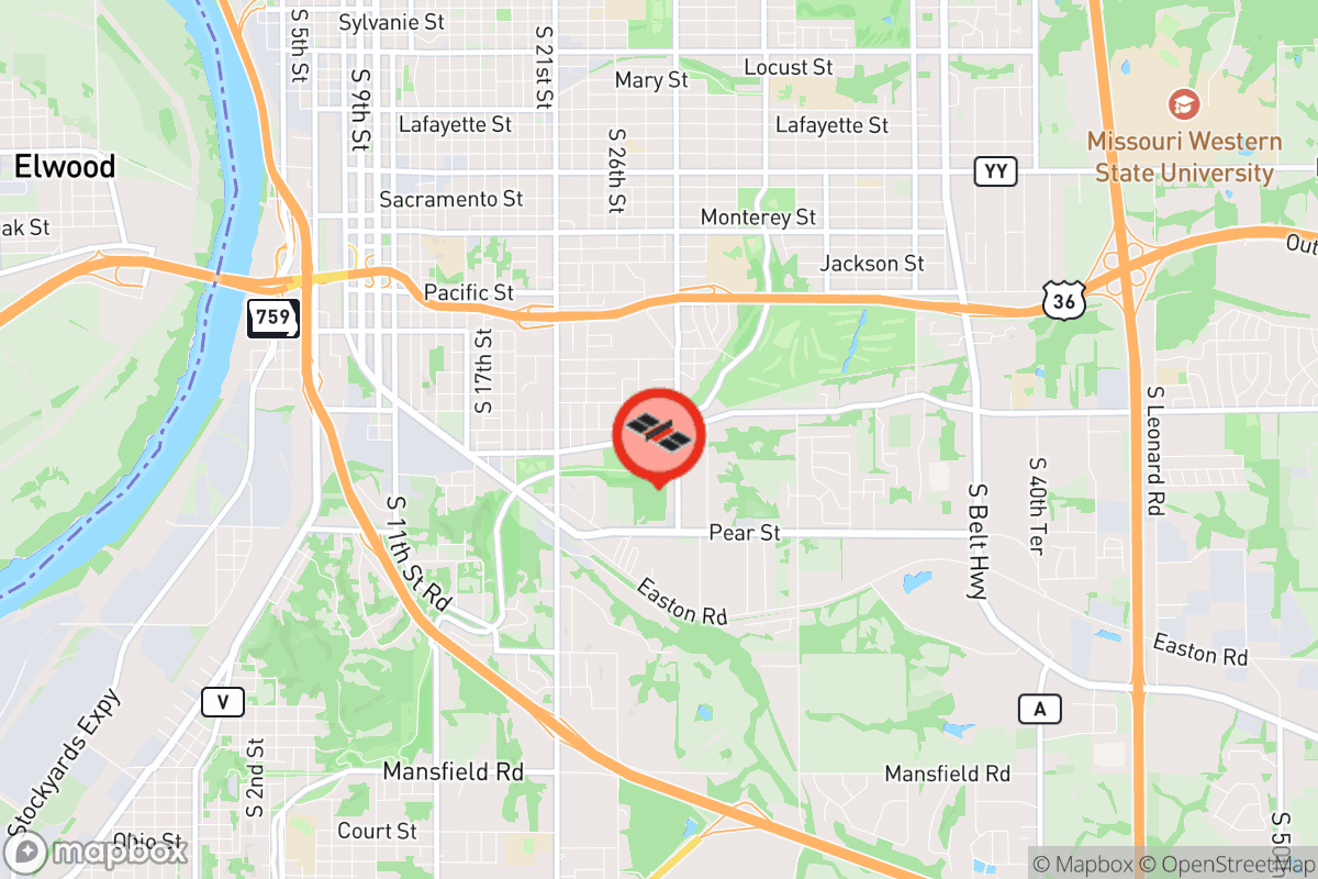 Static map screenshot of the place