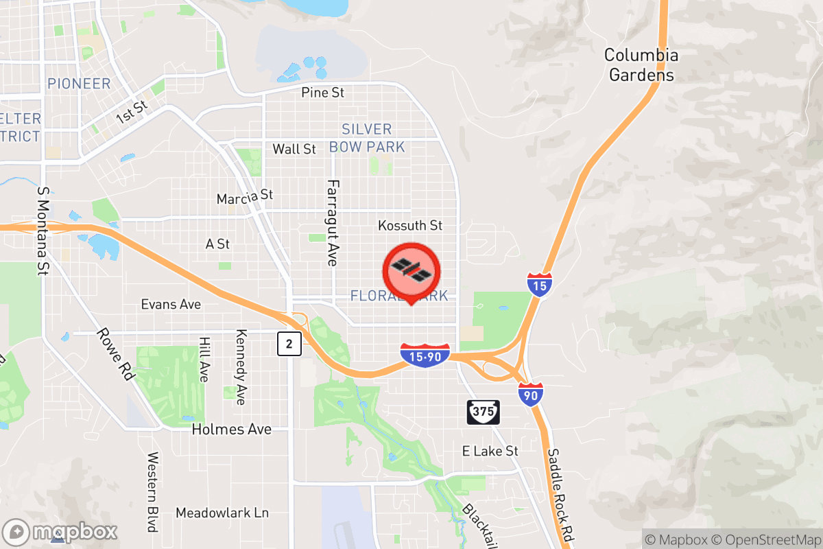 Static map screenshot of the place