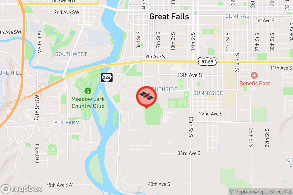 Static map screenshot of the place