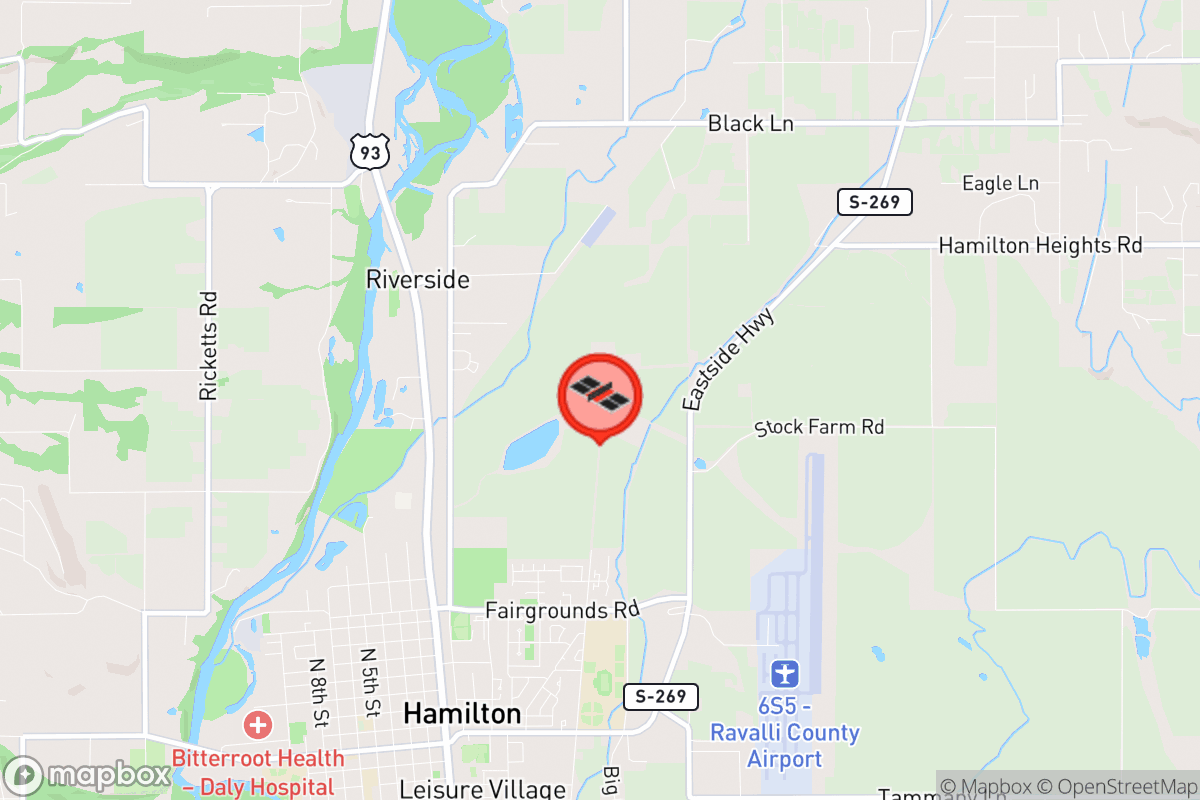 Static map screenshot of the place