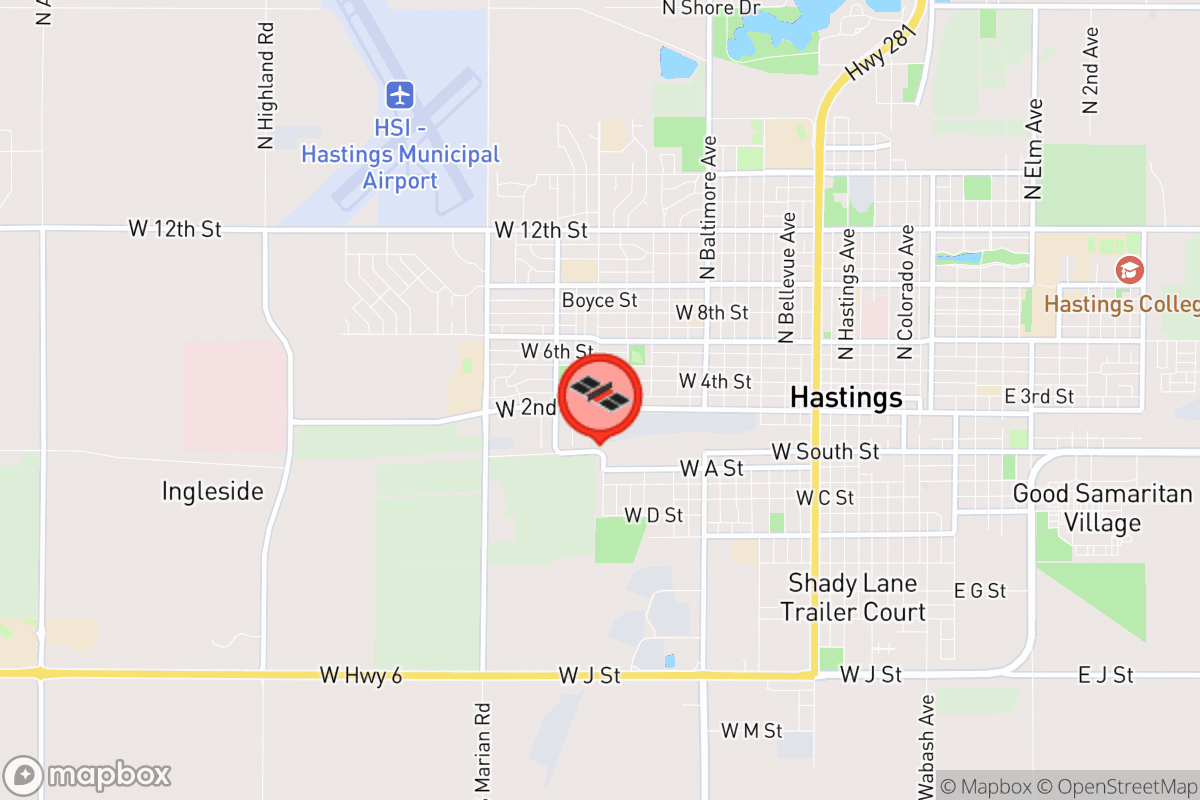 Static map screenshot of the place