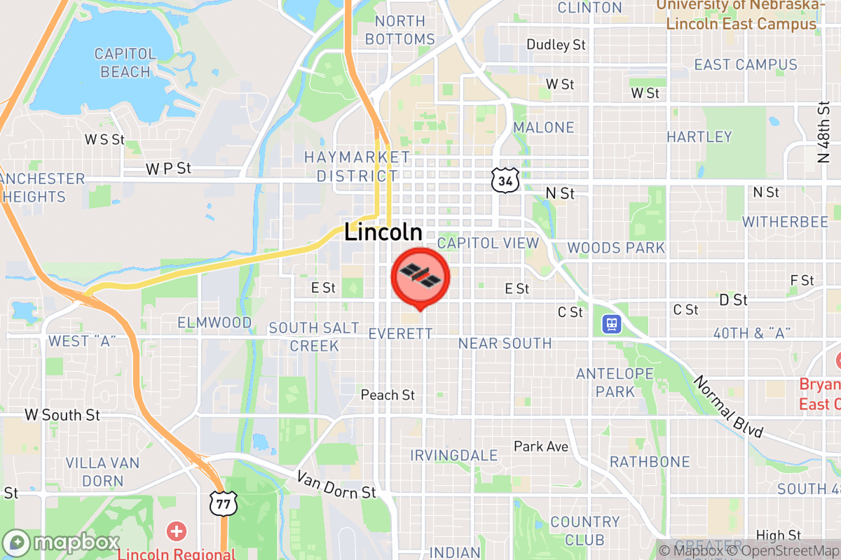 Static map screenshot of the place