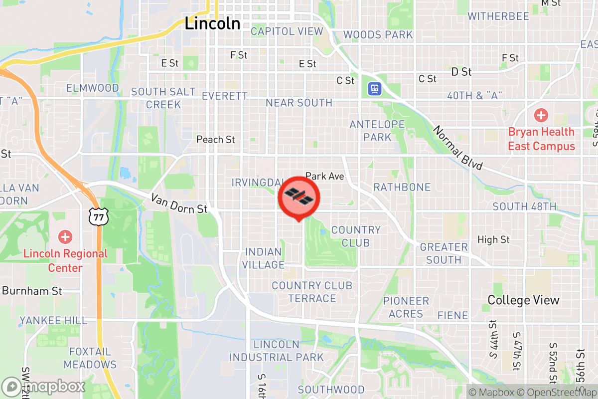 Static map screenshot of the place