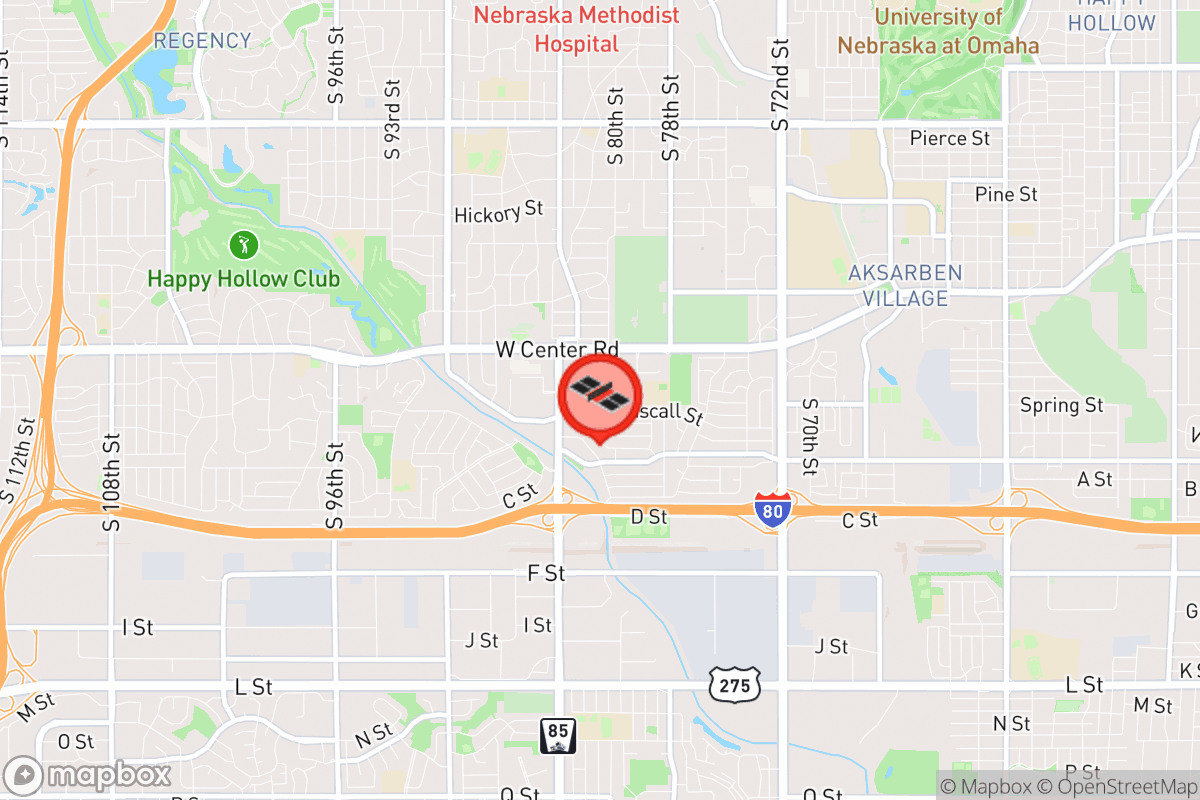 Static map screenshot of the place