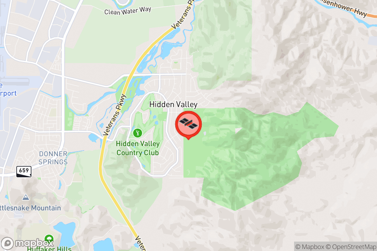 Static map screenshot of the place