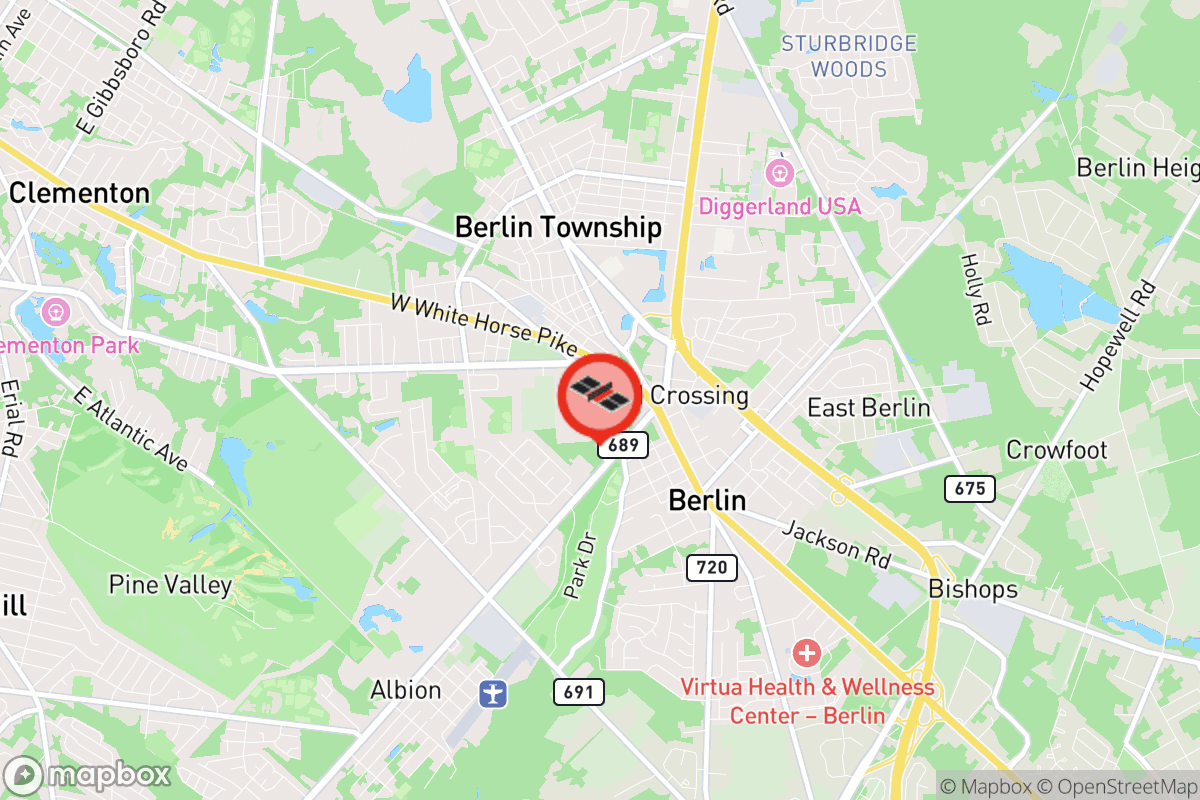 Static map screenshot of the place