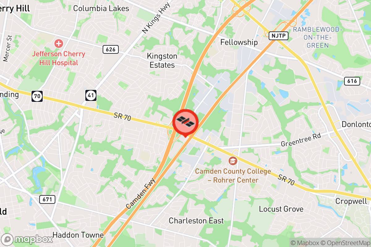 Static map screenshot of the place