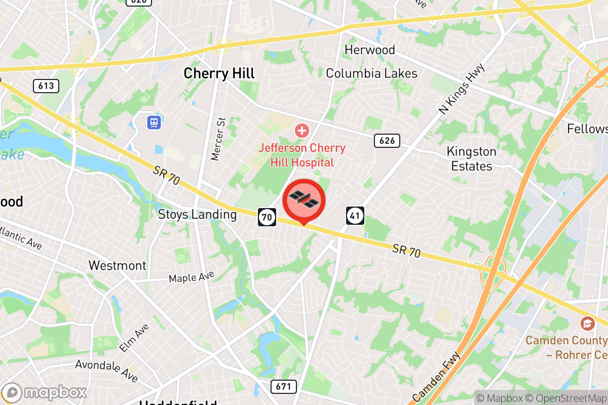 Static map screenshot of the place