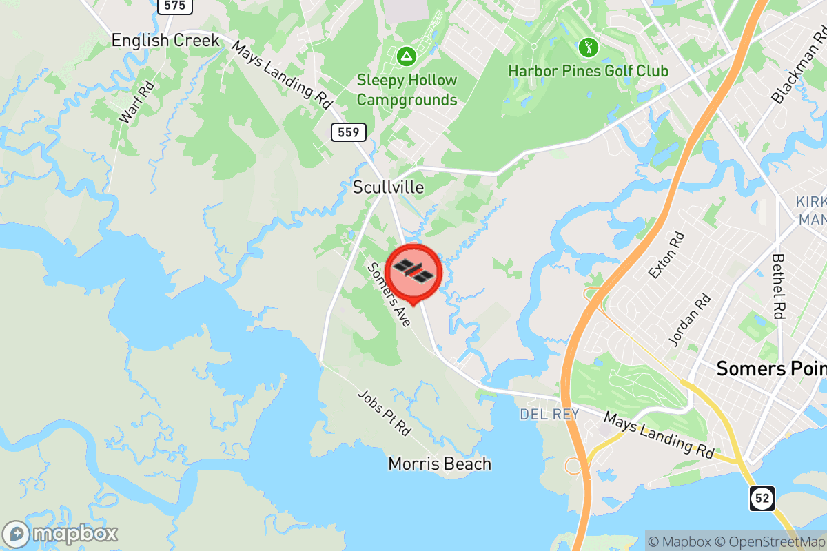 Static map screenshot of the place