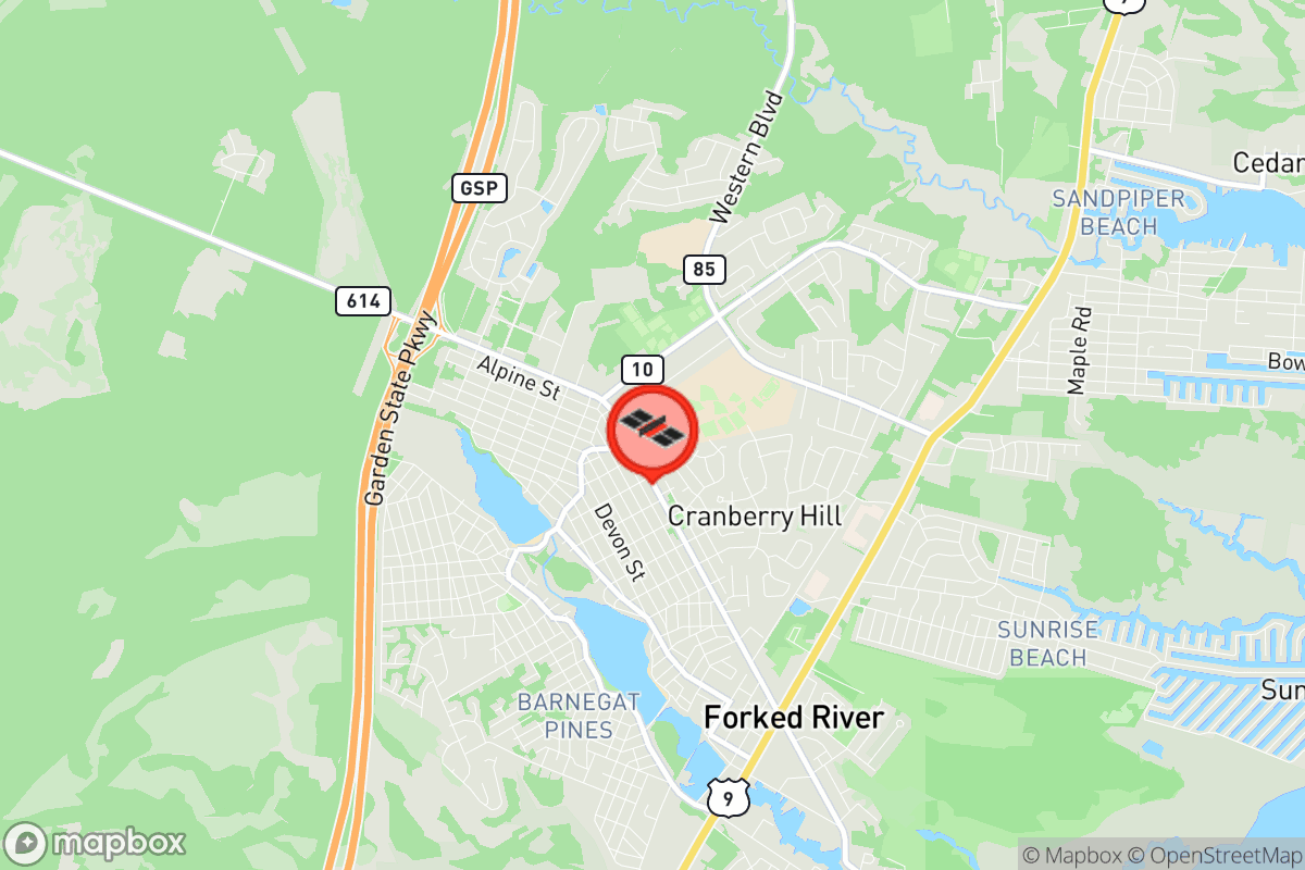 Static map screenshot of the place