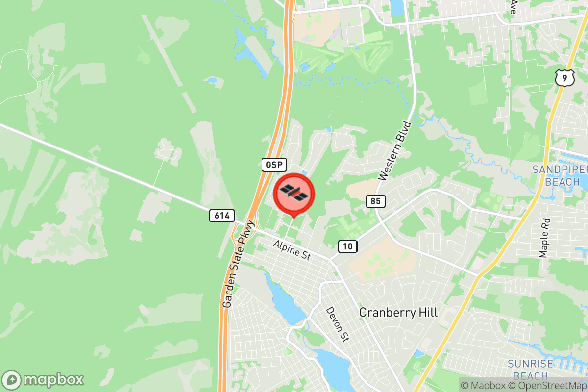 Static map screenshot of the place