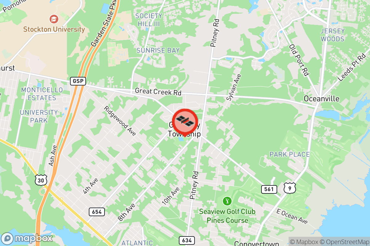 Static map screenshot of the place