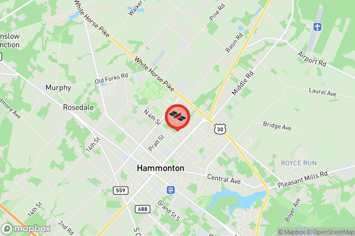 Static map screenshot of the place