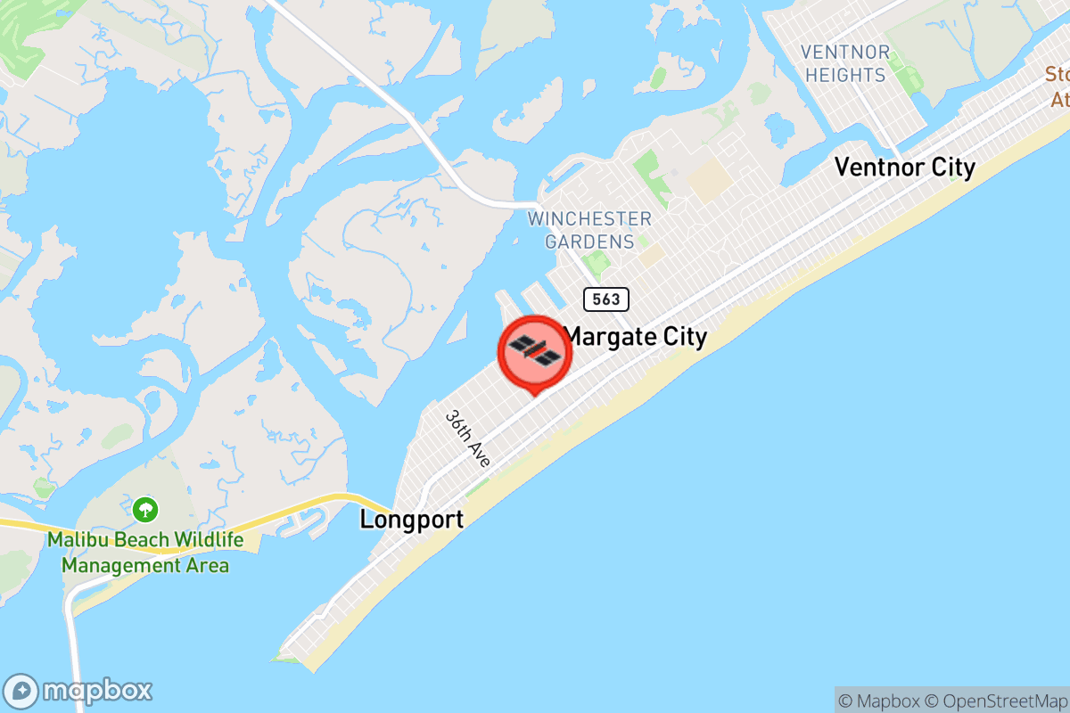 Static map screenshot of the place