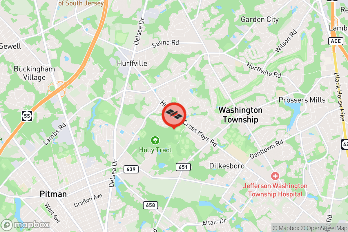 Static map screenshot of the place