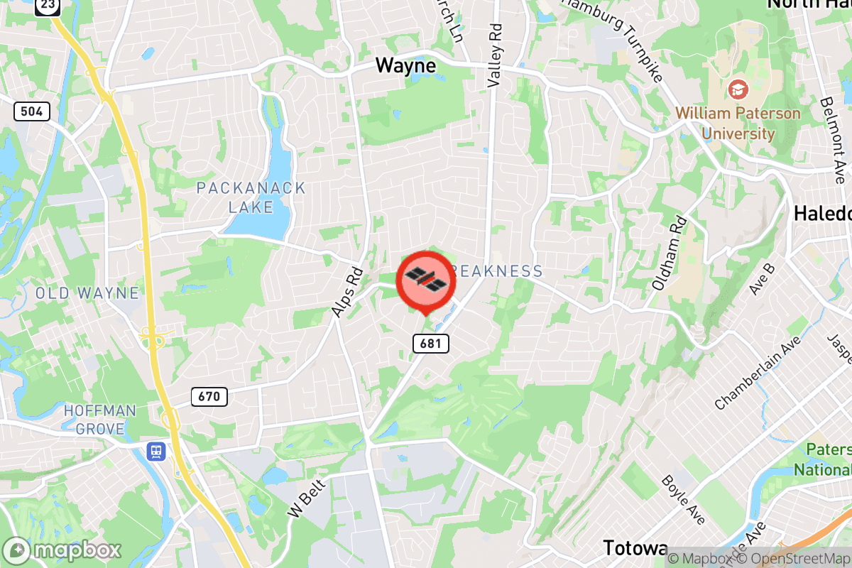 Static map screenshot of the place