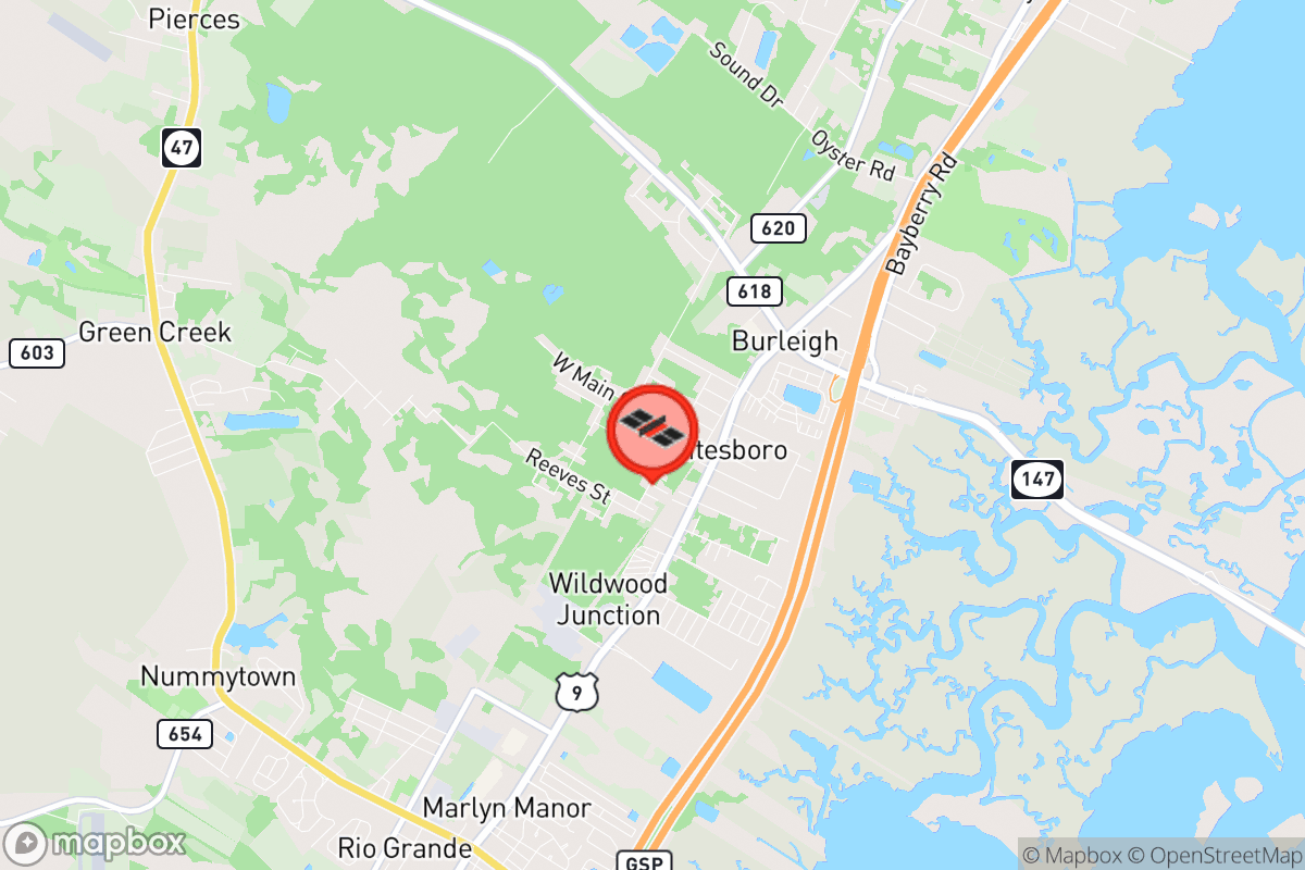 Static map screenshot of the place