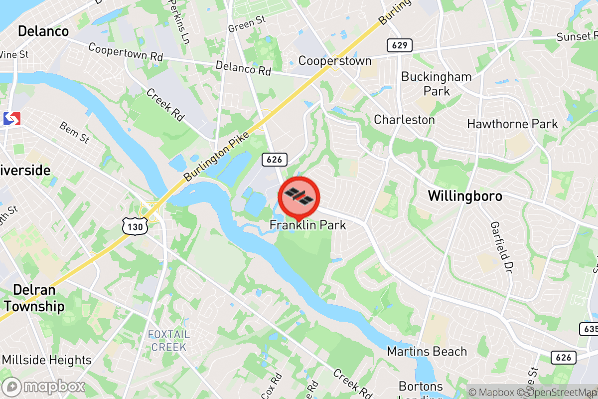 Static map screenshot of the place