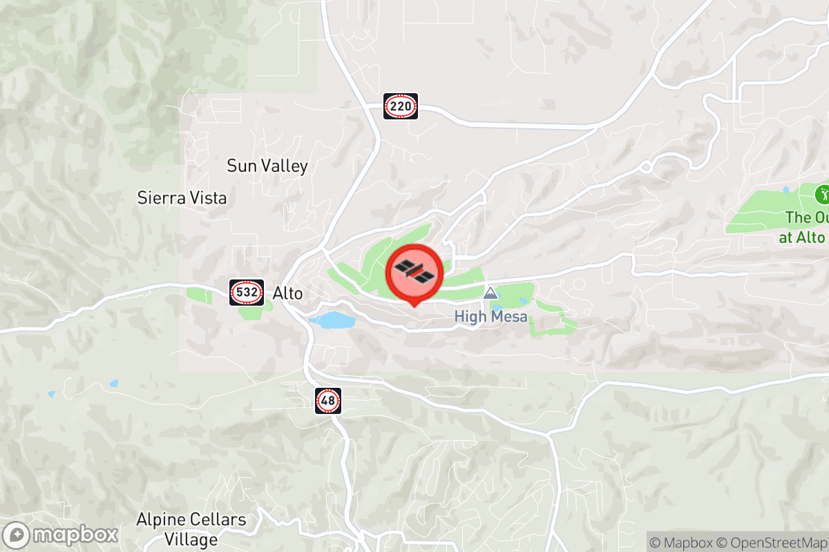 Static map screenshot of the place