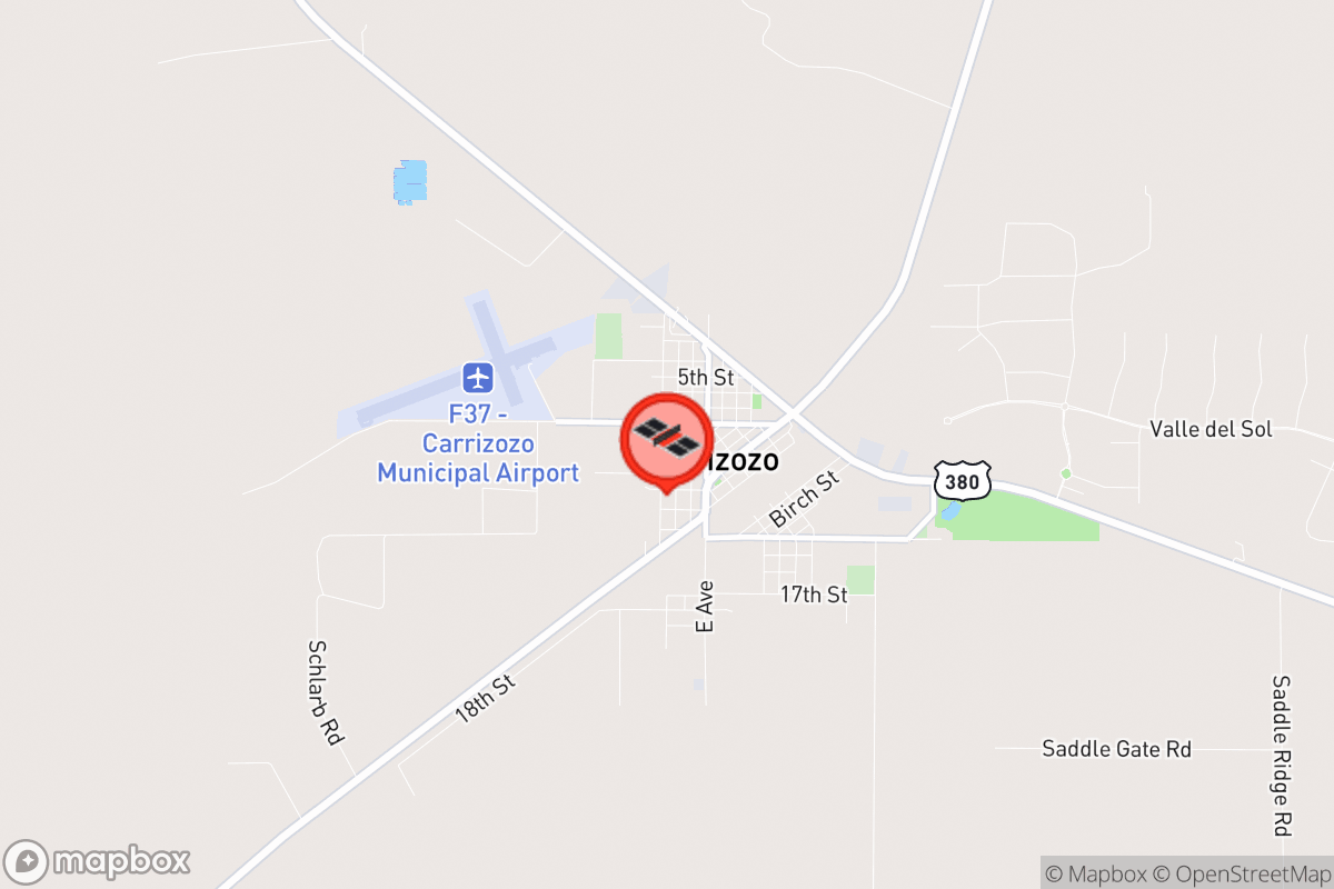 Static map screenshot of the place