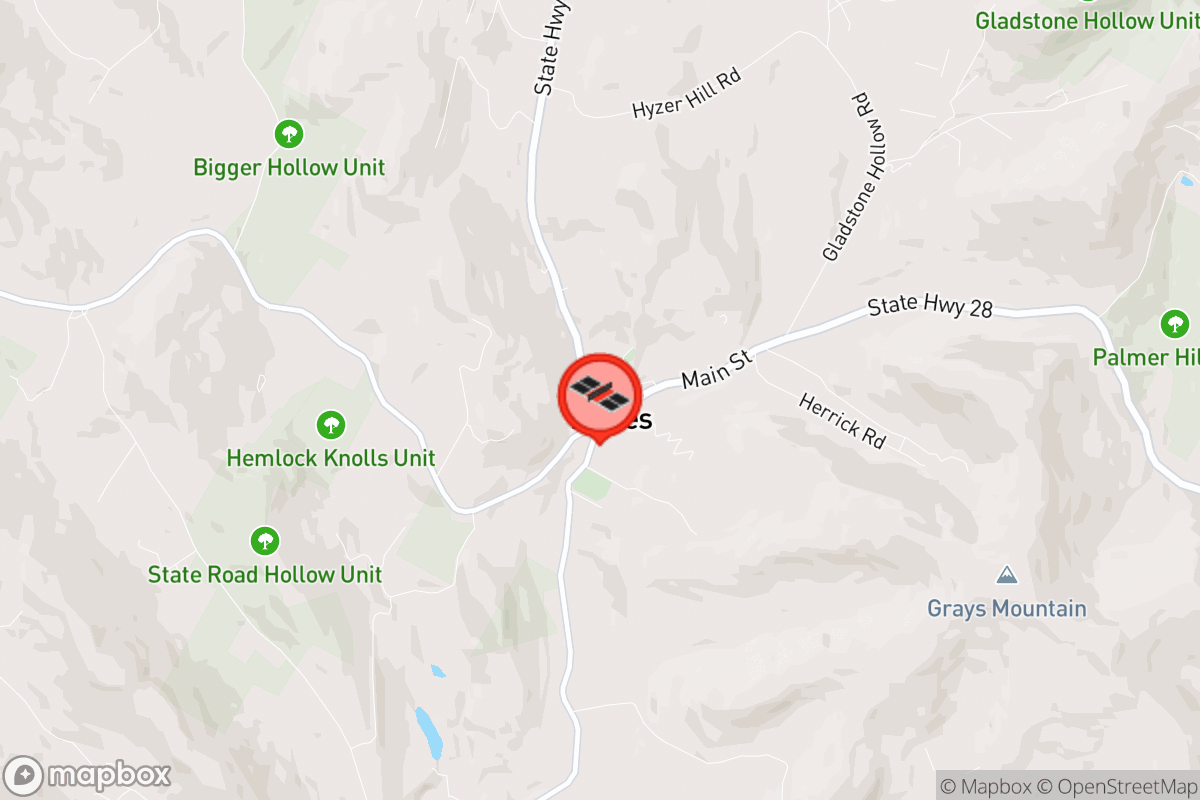 Static map screenshot of the place