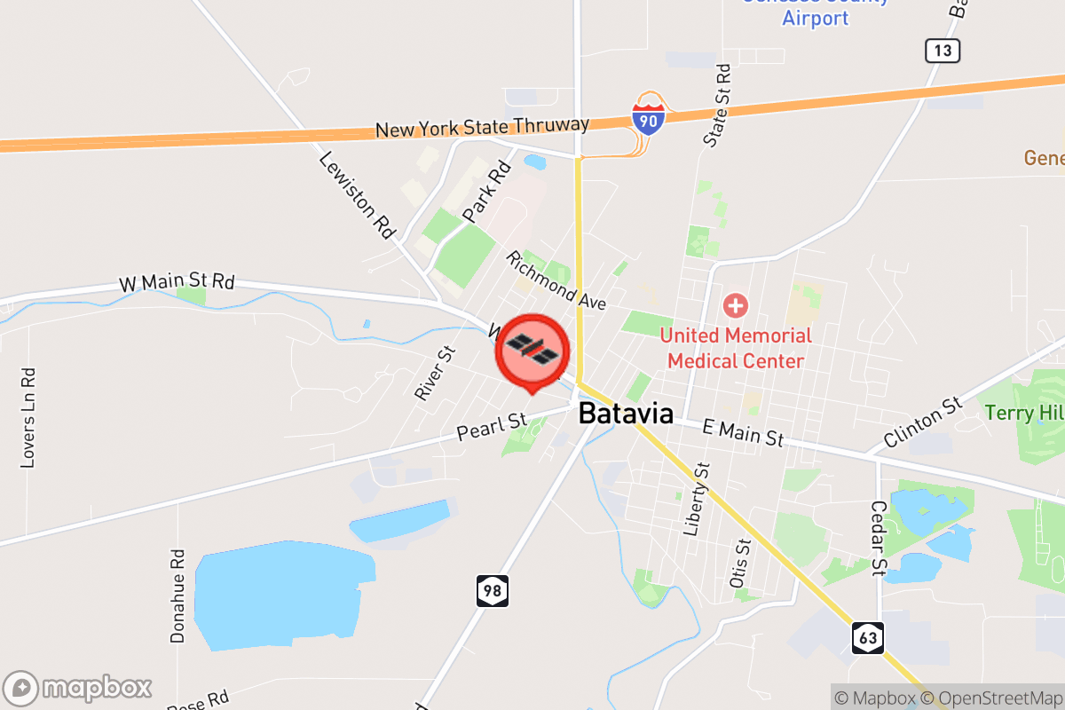 Static map screenshot of the place