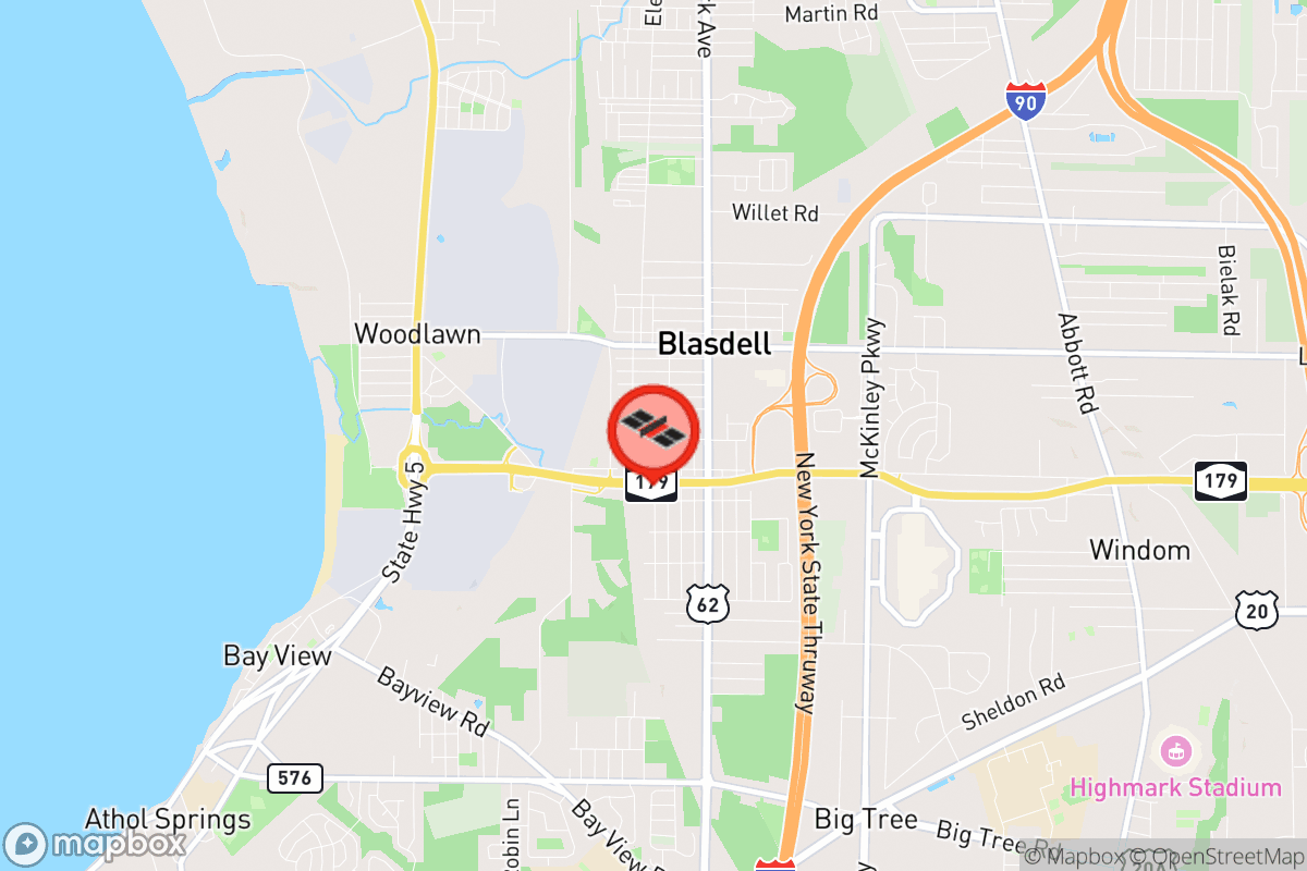 Static map screenshot of the place