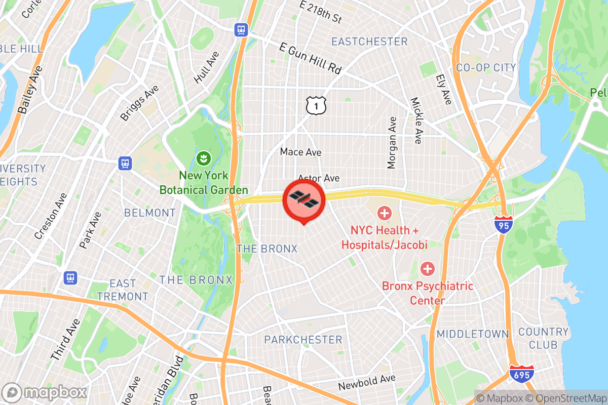 Static map screenshot of the place