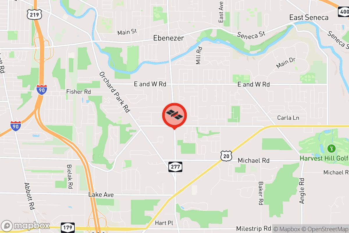 Static map screenshot of the place