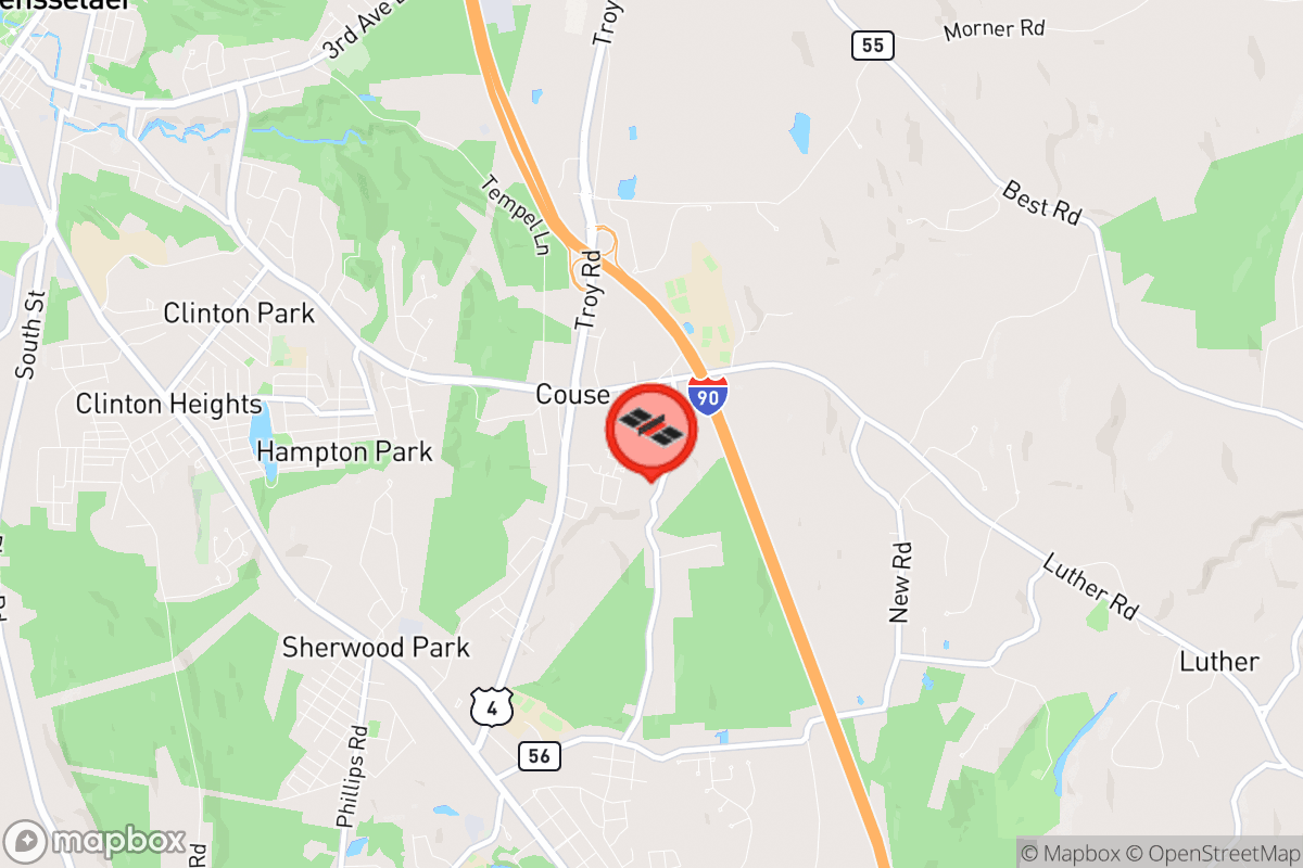 Static map screenshot of the place