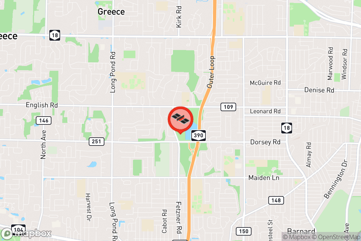 Static map screenshot of the place