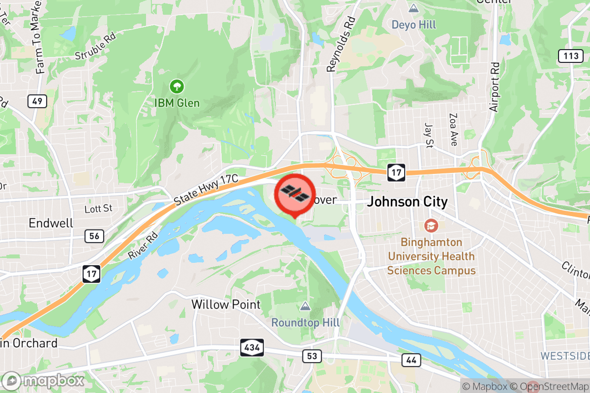 Static map screenshot of the place