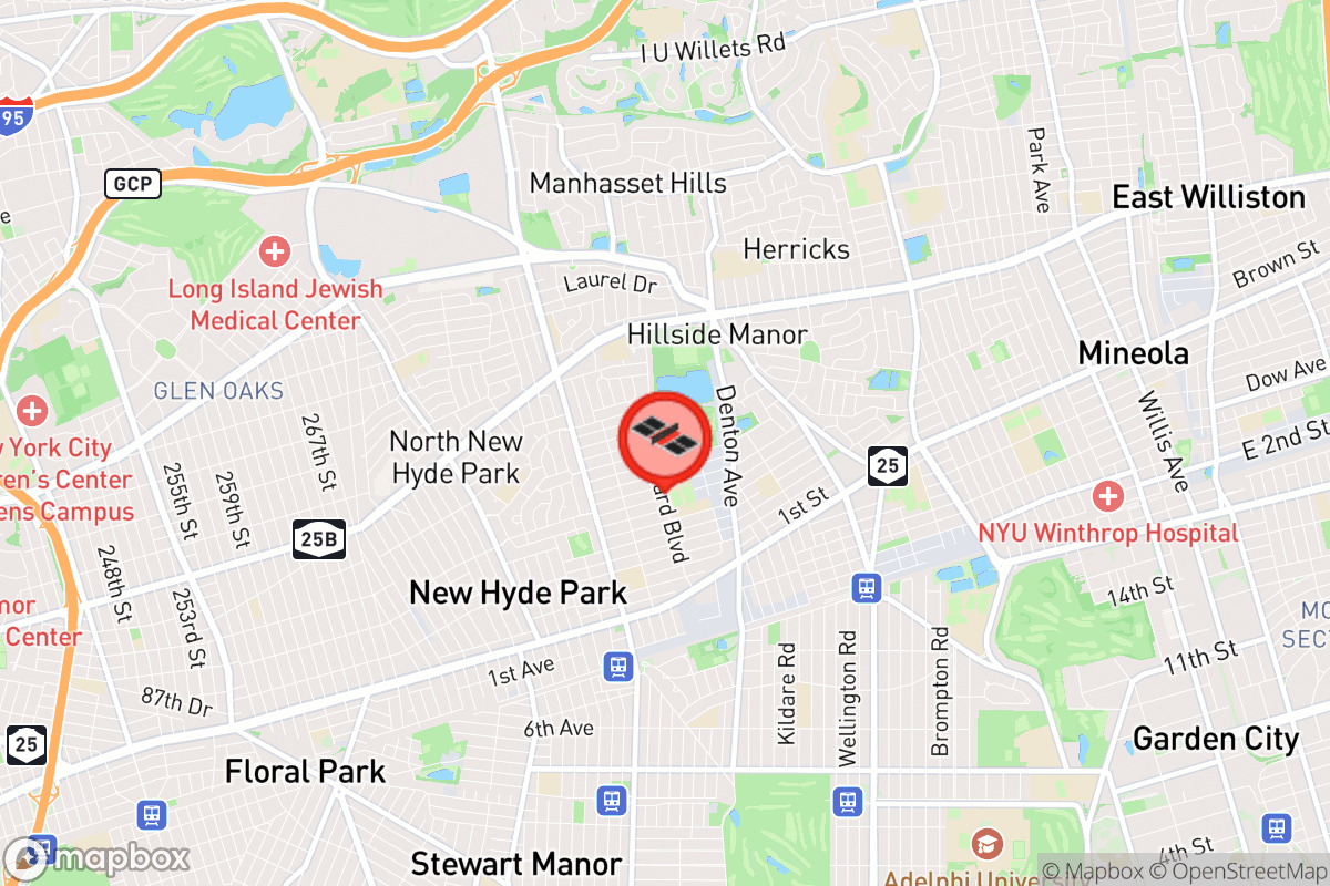 Static map screenshot of the place