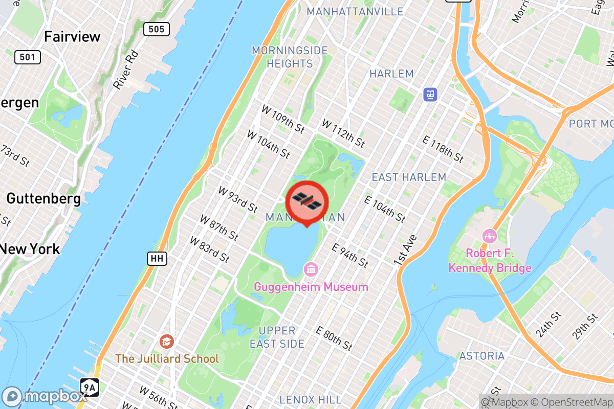 Static map screenshot of the place