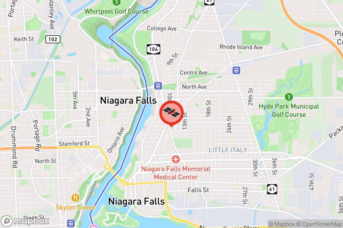 Static map screenshot of the place