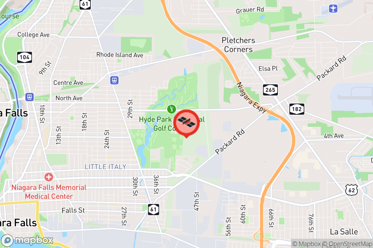 Static map screenshot of the place