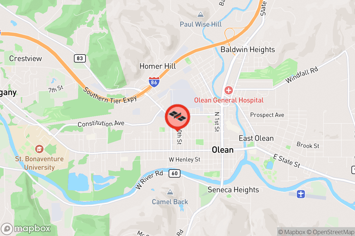 Static map screenshot of the place