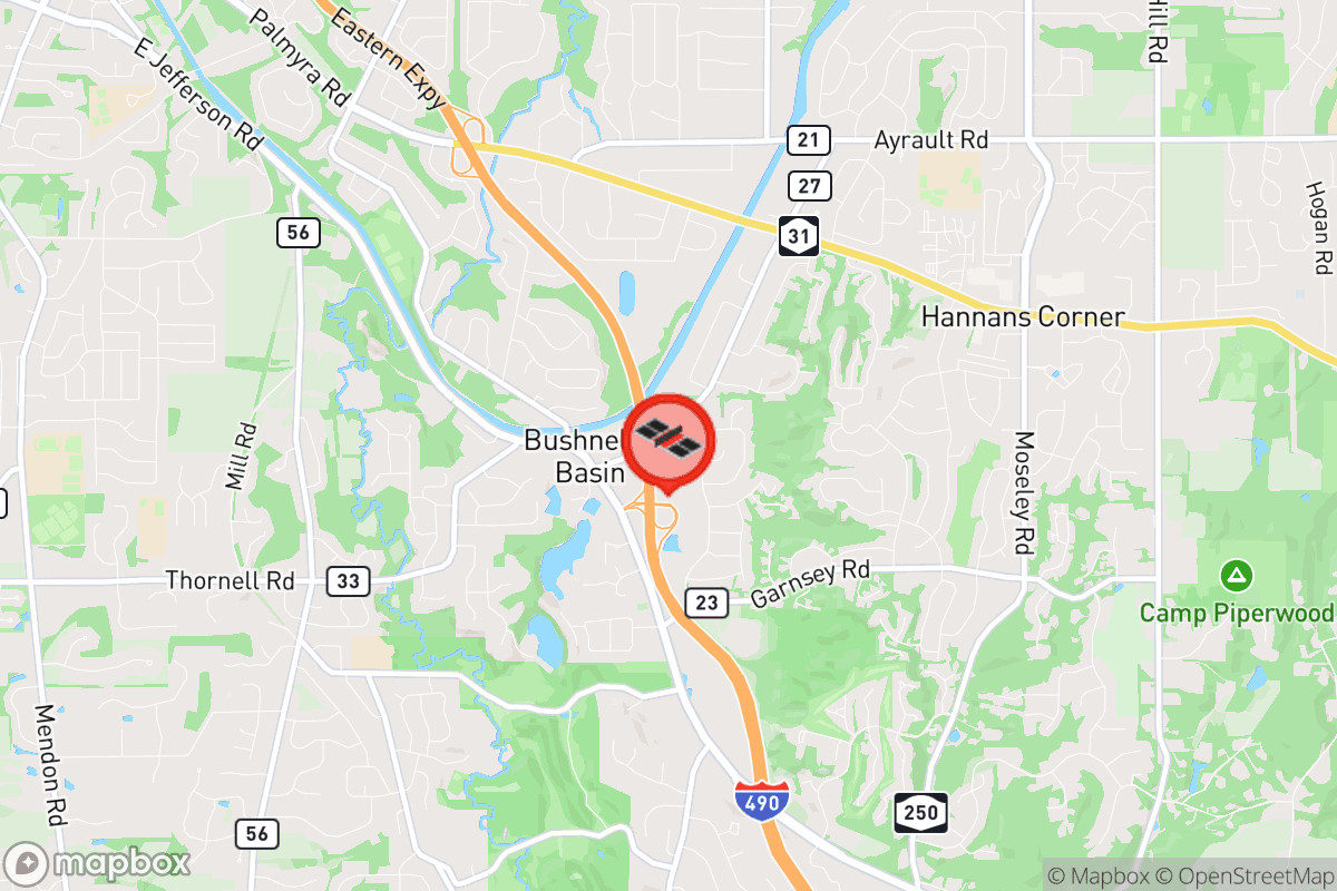 Static map screenshot of the place