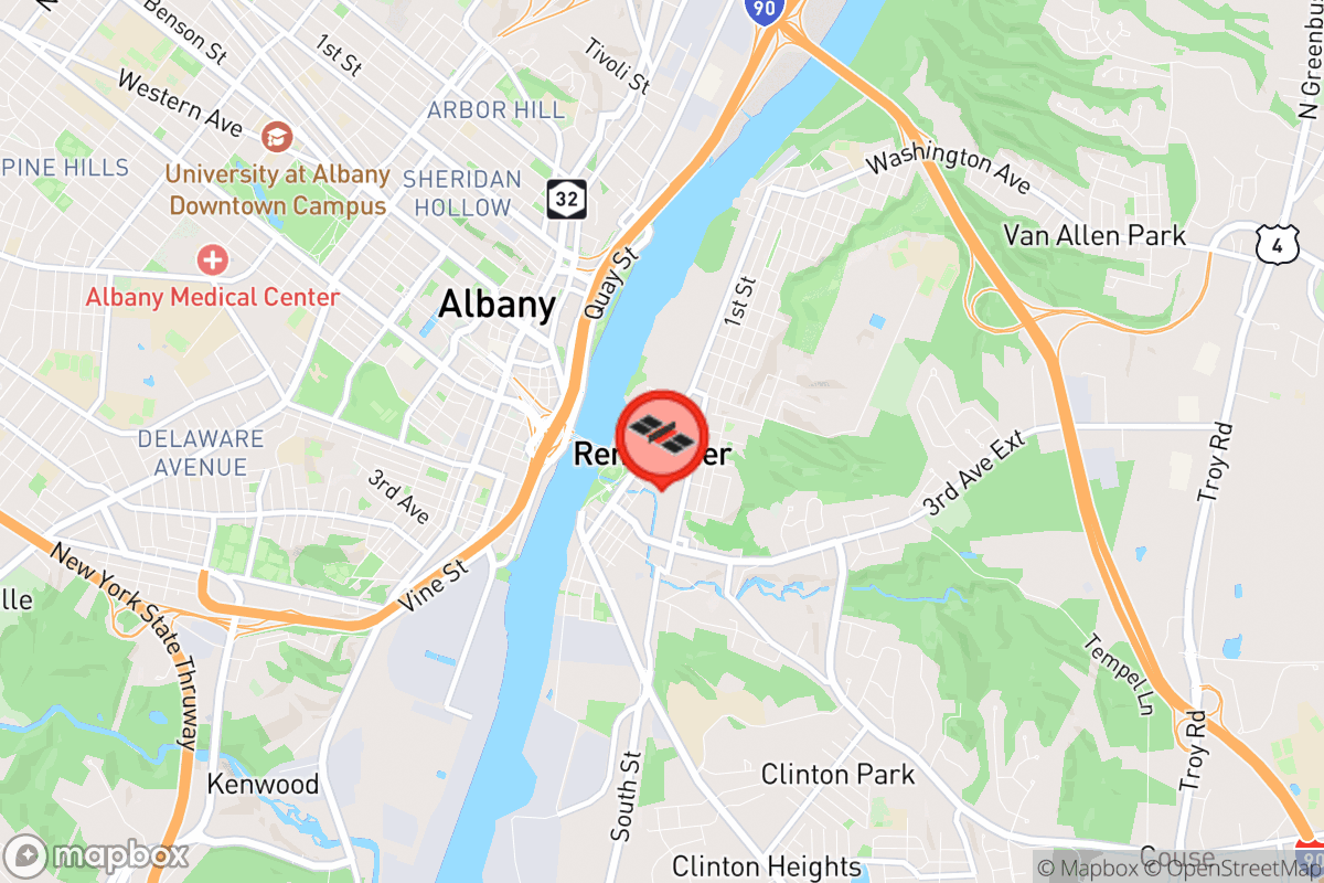 Static map screenshot of the place