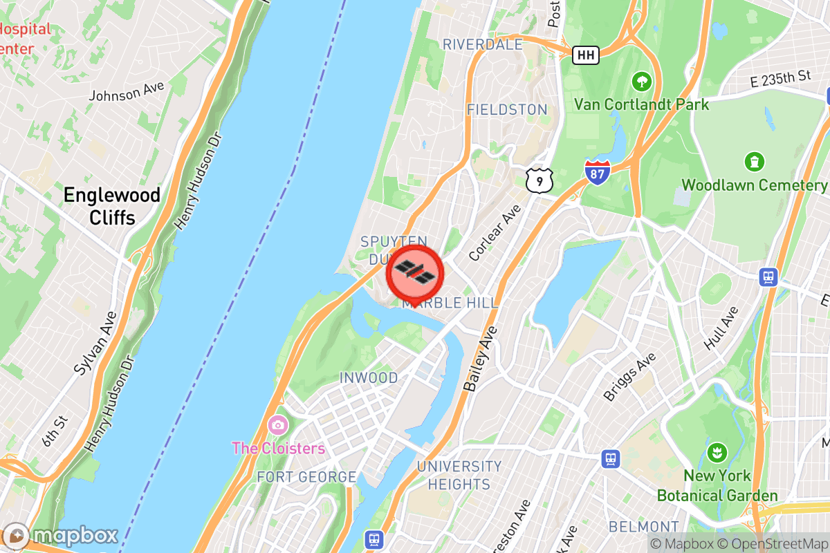 Static map screenshot of the place