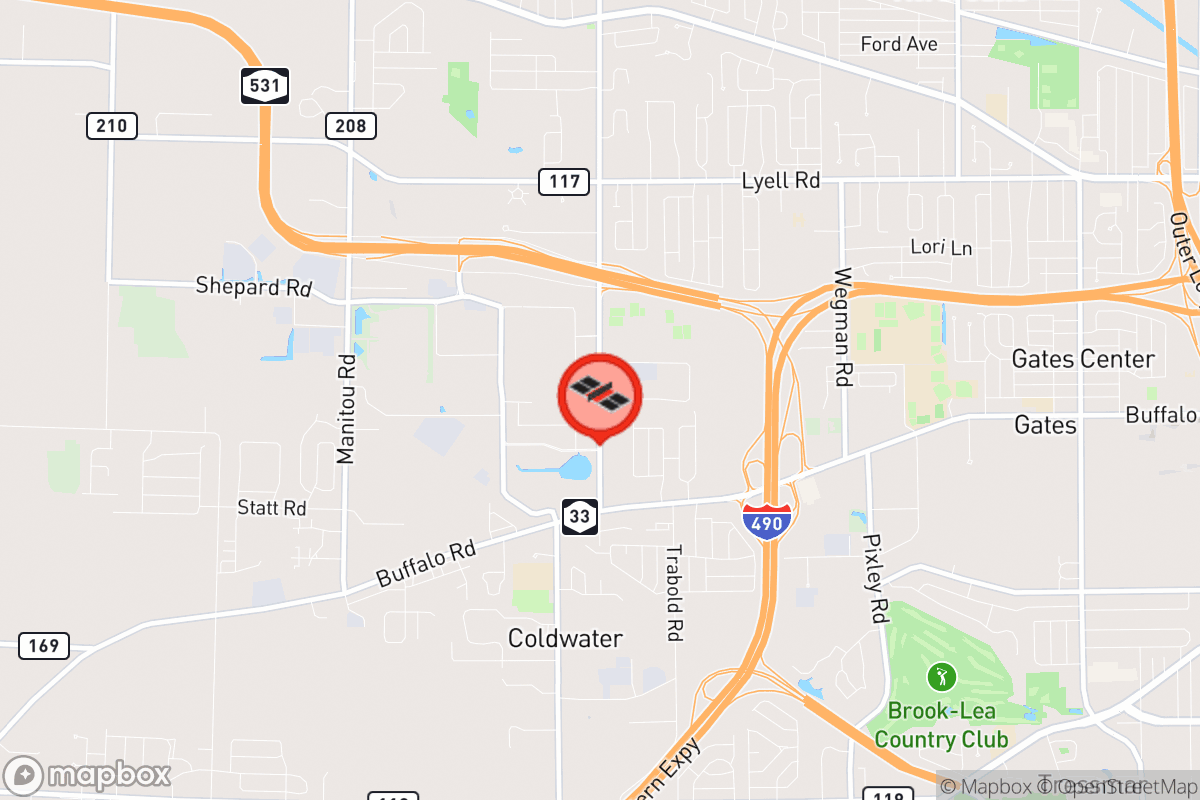 Static map screenshot of the place