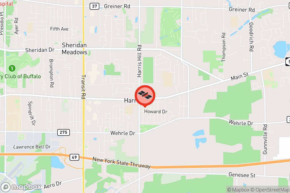 Static map screenshot of the place